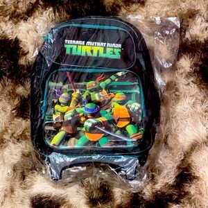 Ninja Turtle On Wheels Backpack NWT